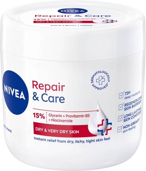 Крем для тела восстанавливающий и увлажняющий «Repair & Care»