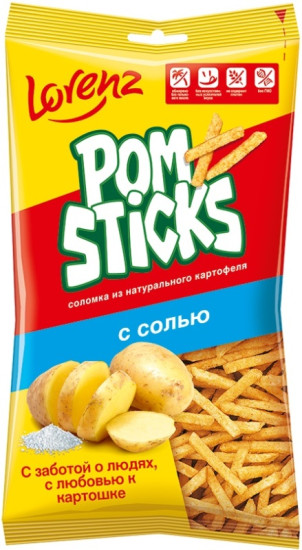 Чипсы картофельные соломкой с солью