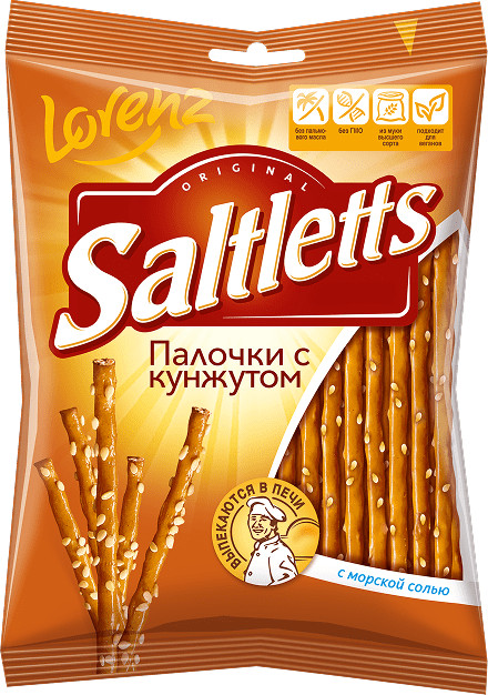 Палочки с кунжутом | Saltletts | Lorenz