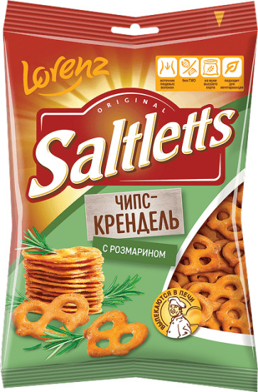 Чипс-крендели c розмарином