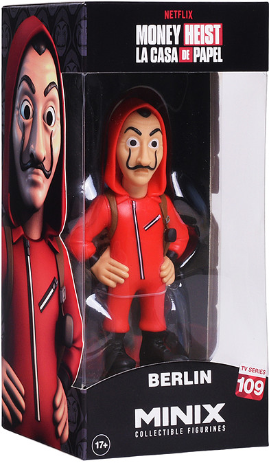 Фигурка коллекционная «Money Heist. Бумажный дом. Берлин в маске» | Minix