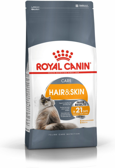 Корм сухой для взрослых кошек «Hair & Skin Care»