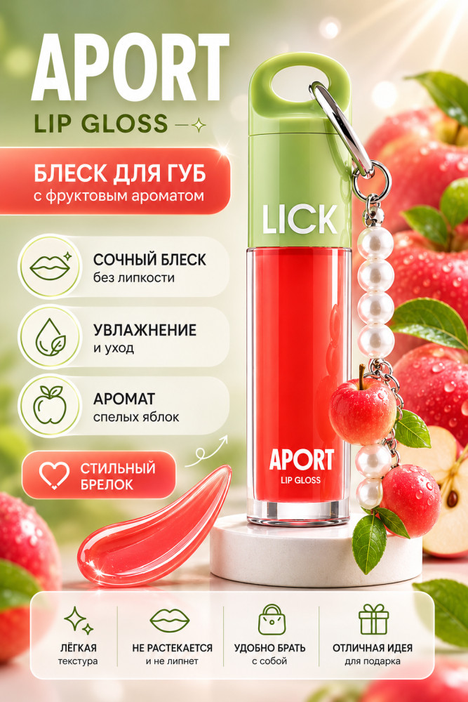 Блеск Lip Gloss Aport | LICK