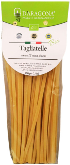 Паста натуральная Тальятелле «Pasta Tagliatelle Bio»