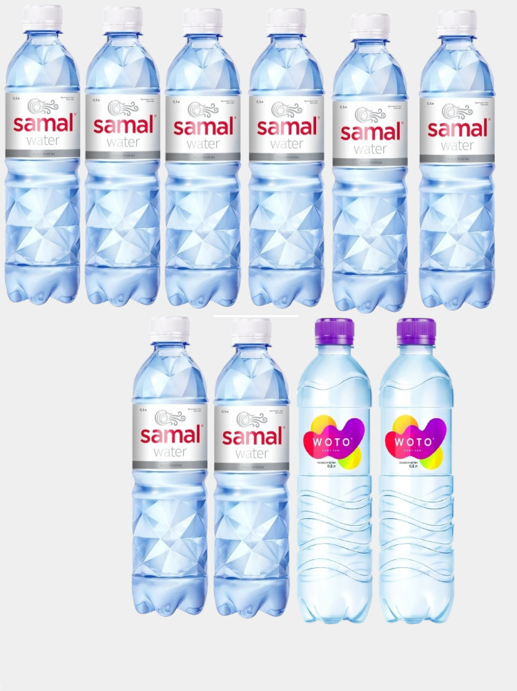Набор воды артезианской негазированная 0.5 л | Samal
