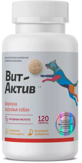 Мультивитаминный комплекс Формула здоровья собак