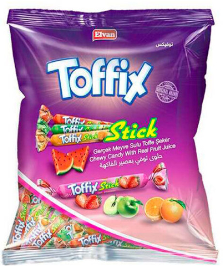Жевательные конфеты Toffix Stick 750 гр