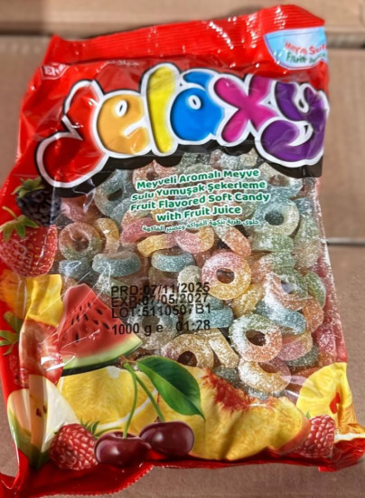 Жевательный мармелад Jelaxy «Fizzy Ring O»
