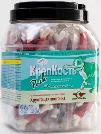 Натуральное лакомство для собак «Пак Крепкость»
