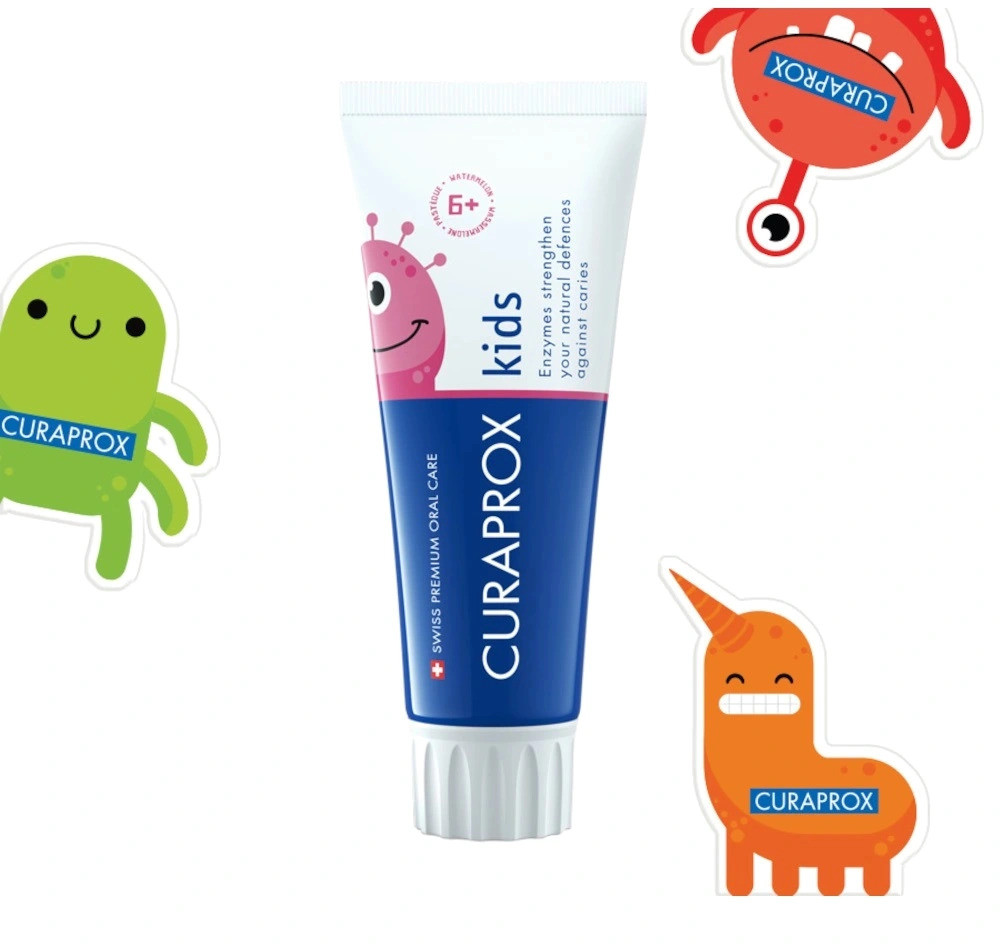 Kids 1450 зубная паста, Арбуз | Curaprox