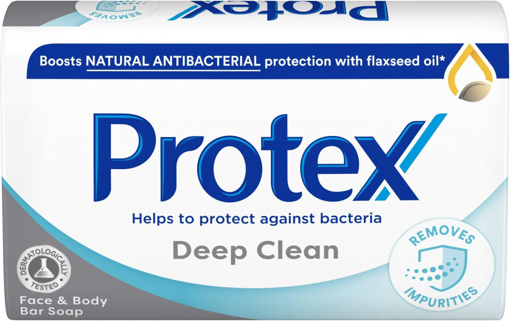 Мыло туалетное антибактериальное «Deep Clean» | Protex