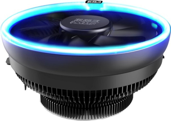 Вентилятор для процессора E126M Blue Led TDP 92W 4-PIN Socket Intel/AMD E126MB