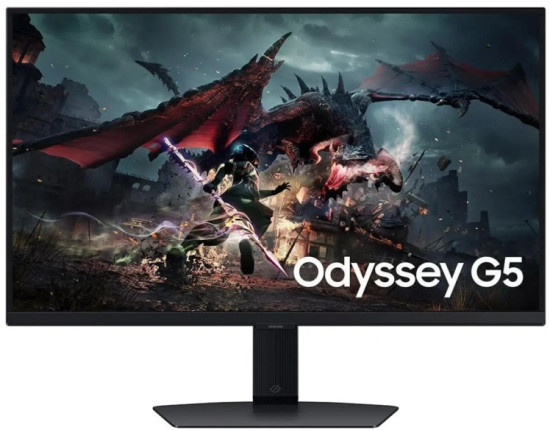 Монитор жидкокристаллический LS27DG500EIXCI 27’’ 16:9 2560×1440(WQHD) IPS, nonGLARE, 180 Hz, HDMI, DP, Black