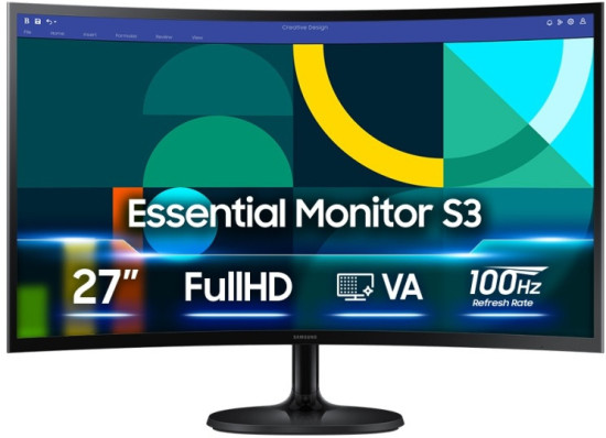 Монитор жидкокристаллический LS27D364GAIXCI 27’’ 16:9 1920×1080(FHD) VA, nonGLARE, 100 Hz, 4ms, VGA, HDMI