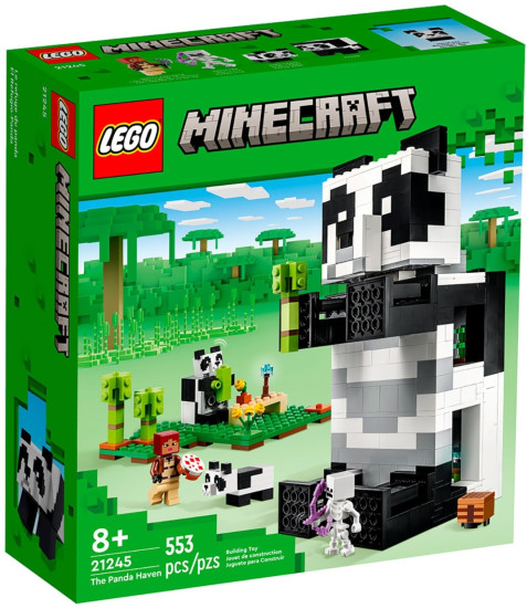 Конструктор Lego Minecraft Дом Панда 21245, деталей 553 шт 21245