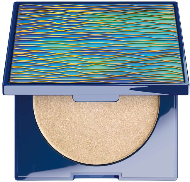 Пудра-хайлайтер универсальная «Diamond Beauty Powder», оттенок 2 Golden Glow | Ocean Wave Design | Artdeco