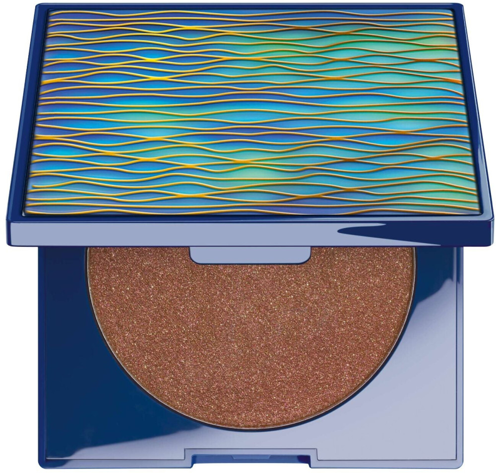 Пудра-хайлайтер универсальная «Diamond Beauty Powder», оттенок 8 Bronze Glow | Ocean Wave Design | Artdeco