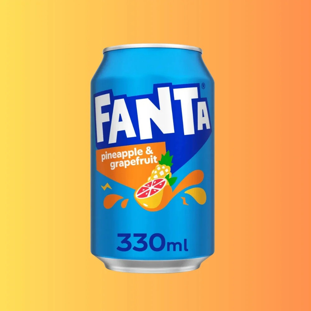 Pineapple & Grapefruit 330ml | Fanta