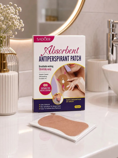 Влаговпитывающие пластыри для подмышек Absorbent Antiperspirant Patch, 12 шт