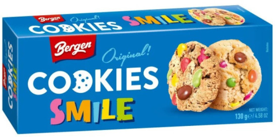 Печенье Cookies SMILE 130 гр / Польша (Smile — это наименование товара, на фото товара видно)