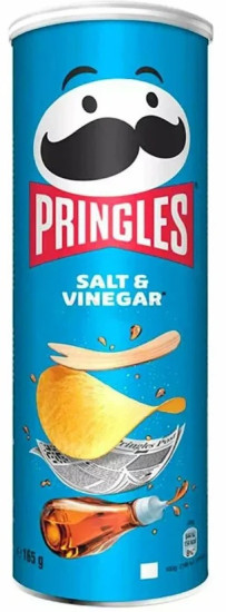 Картофельные чипсы Salt & Vinegar со вкусом соли и уксуса 165 г