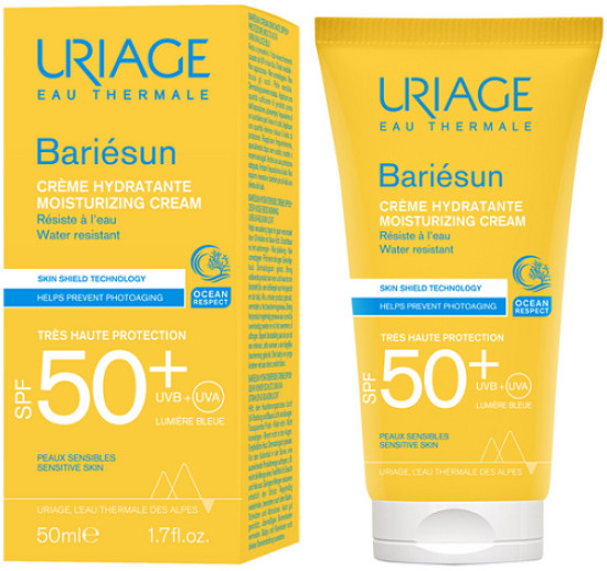 Uriage Барьесан SPF 50+ Крем для лица и тела с тонким ароматом 50 мл (65169074(1376/8344))