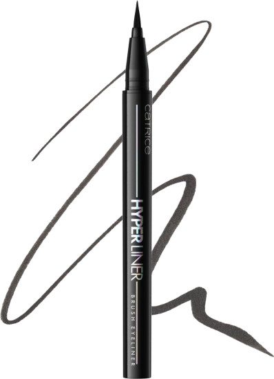 Подводка жидкая для век «Hyper Liner Brush Eyeliner», оттенок 010 Classic Black