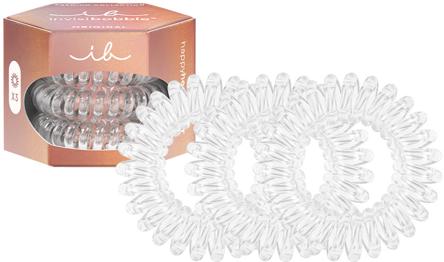 Резинка-браслет для волос ORIGINAL PREMIUM Crystal Clear | Invisibobble