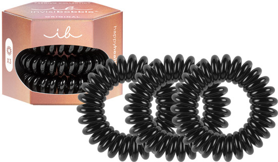 Резинка-браслет для волос Original Premium True Black