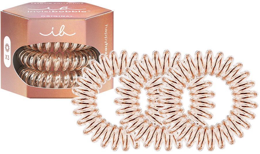 Резинка-браслет для волос invisibobble ORIGINAL PREMIUM Bronze me Pretty | Invisibobble
