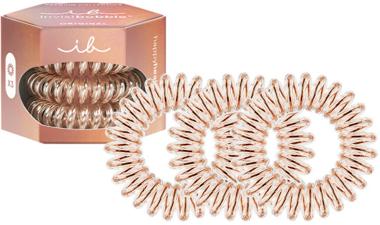 Резинка-браслет для волос invisibobble ORIGINAL PREMIUM Bronze me Pretty