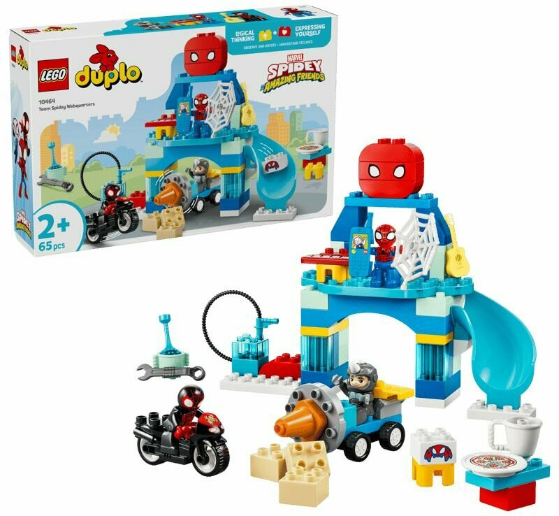 Конструктор Duplo 10464 Штаб команды Человека-паука. Team Spidey Webquarters | LEGO Duplo | LEGO (ЛЕГО)