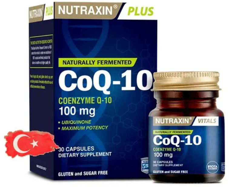 Коэнзим к-10 Витамины для работы мозга | Nutraxin