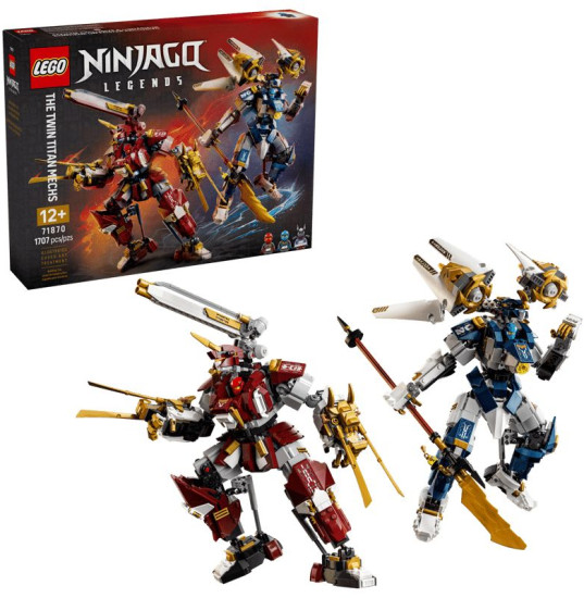 Конструктор LEGO® 71870 Парные роботы-титаны