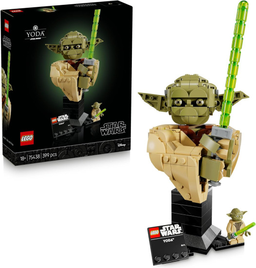 Конструктор LEGO® 75438 Бюст Йоды
