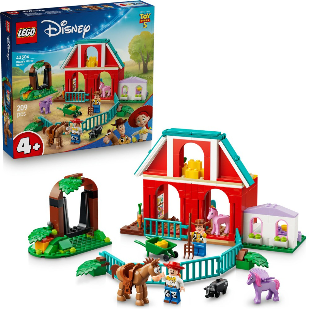 Конструктор Disney Pixar 43304 Конюшня Блэйза. Blaze's Horse Ranch | LEGO Disney | LEGO (ЛЕГО)