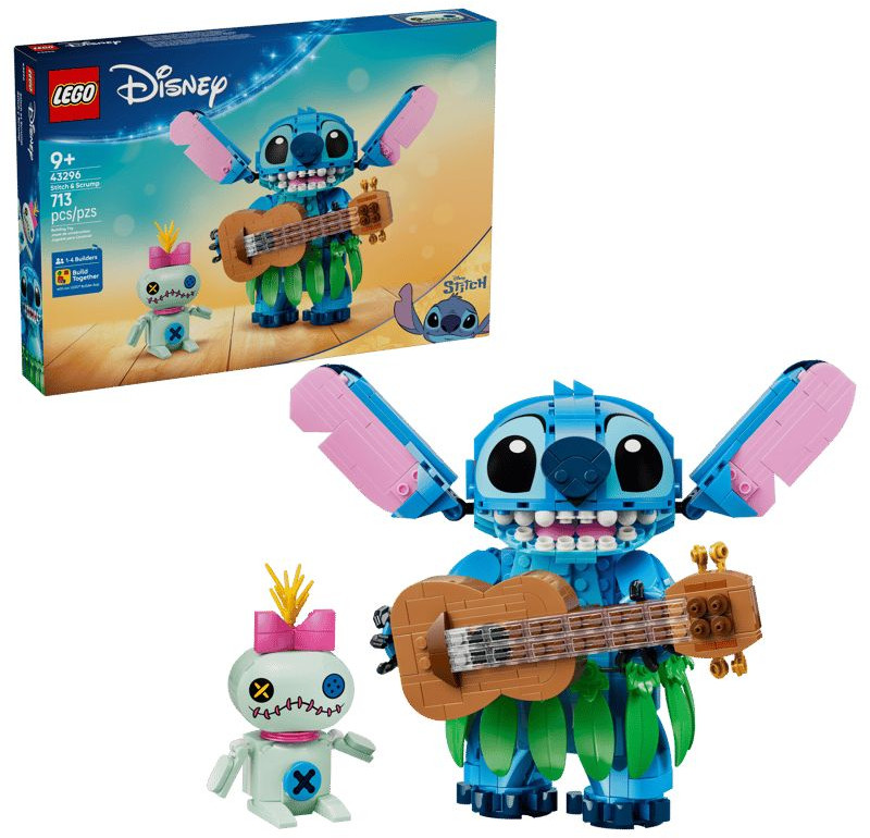 Конструктор Disney 43296 Ститч и Чуча. Stitch & Scrump | LEGO Disney | LEGO (ЛЕГО)