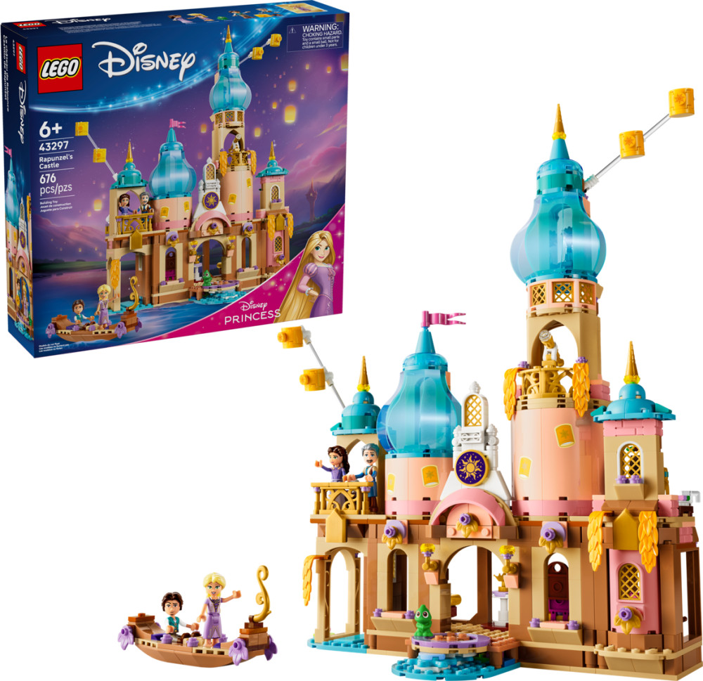 Конструктор Disney Princess 43297 Замок Рапунцель. Rapunzel's Castle | LEGO Disney Princess | LEGO (ЛЕГО)