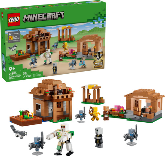 Конструктор LEGO® 21596 Нападение вызывателя на деревню