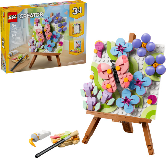 Конструктор LEGO® 31390 Декоративная цветочная картина