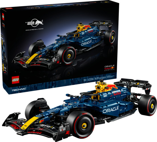 Конструктор LEGO® 42206 Болид Oracle Red Bull Racing RB20 F1