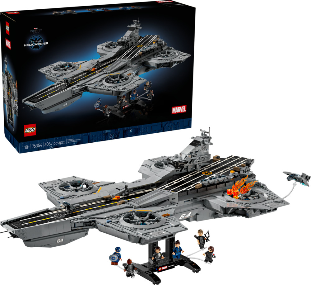 Конструктор Super Heroes Marvel 76354 Супер Герои Геликарриер Щ.И.Т.а. S.H.I.E.L.D. Helicarrier | LEGO Marvel | LEGO (ЛЕГО)