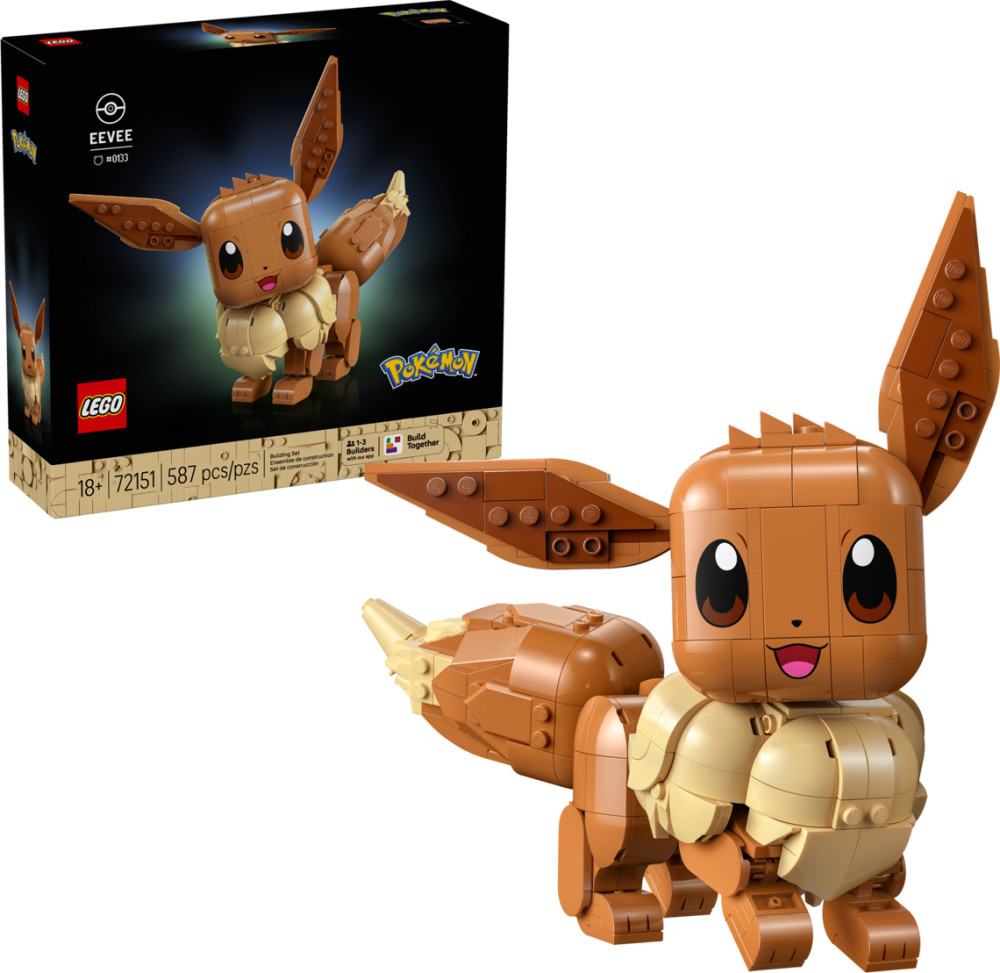 Конструктор Pokémon 72151 Иви. Eevee | LEGO Pokémon | LEGO (ЛЕГО)