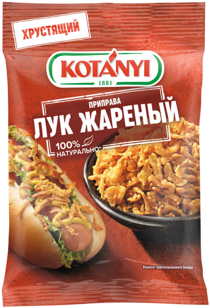 Лук жареный | Kotanyi