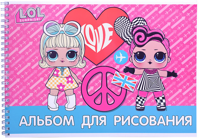 Альбом для рисования «LOL»