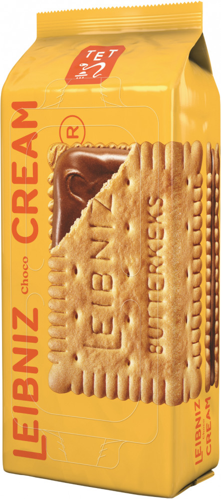 Печенье-сэндвич сливочное с шоколадной начинкой «Cream Choco» | Leibniz