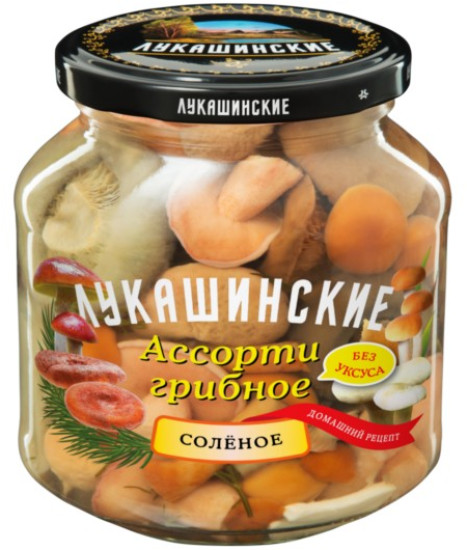 Ассорти грибное солёное | Лукашинские