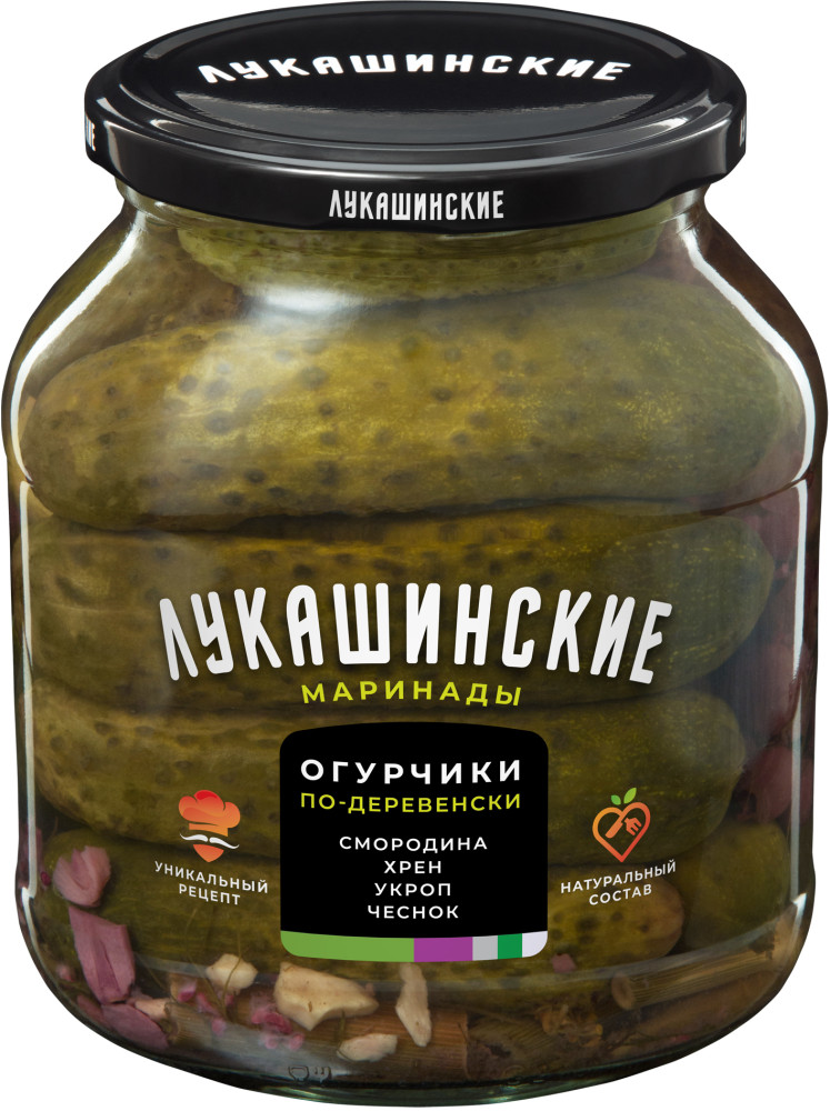 Огурчики маринованные «По-деревенски» | Лукашинские