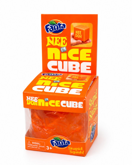 Игрушка-антистресс Cube Fanta, мягкий кубик для сжатия