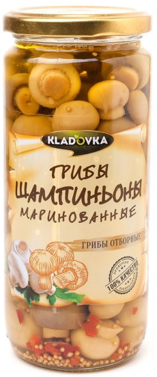 Грибы шампиньоны маринованные